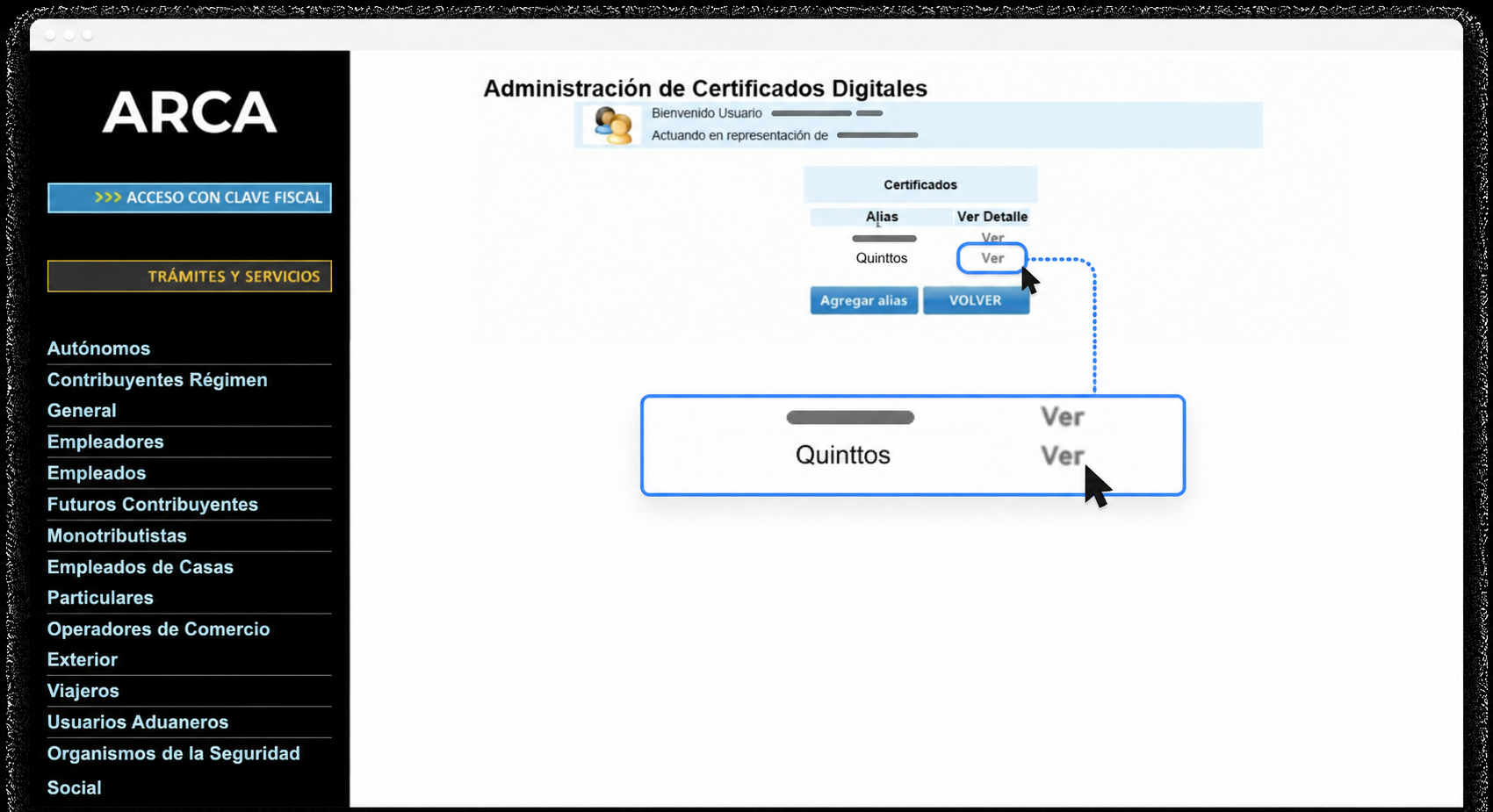 Descargá el certificado generado