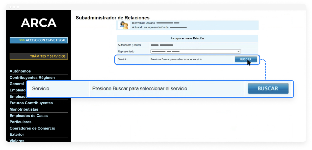 Vinculá el servicio de facturación electrónica