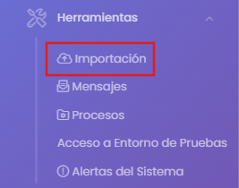 Ingresá al importador