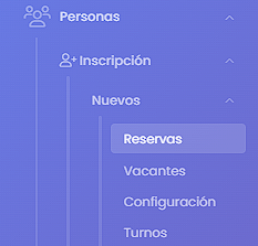 Ingresá al listado de reservas.